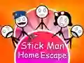 Juego Escape del Stickman en Casa en línea