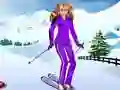 Juego Barbie Vestido de Snowboard en línea