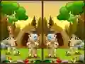 Juego Encuentra 5 diferencias Camping en línea Juego Encuentra 5 diferencias Camping en línea