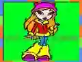 Juego Coloreo Bratz Fácil en línea Juego Coloreo Bratz Fácil en línea