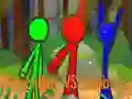 Juego StickMan Hermanos Vs Zombies en línea