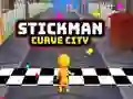 Juego Stickman Ciudad Curva en línea