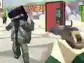 Juego Supervivencia de Combate en Bloques en línea