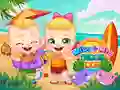 Juego Mike y Mia: Día de Playa en línea