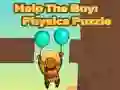 Juego Ayuda al niño: Rompecabezas de física en línea Juego Ayuda al niño: Rompecabezas de física en línea