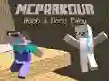 Juego MCParkour Noob y Bebé Noob en línea