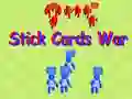 Juego Guerra de cartas de palitos en línea