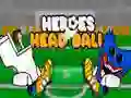 Juego Héroes Cabeza Balón en línea
