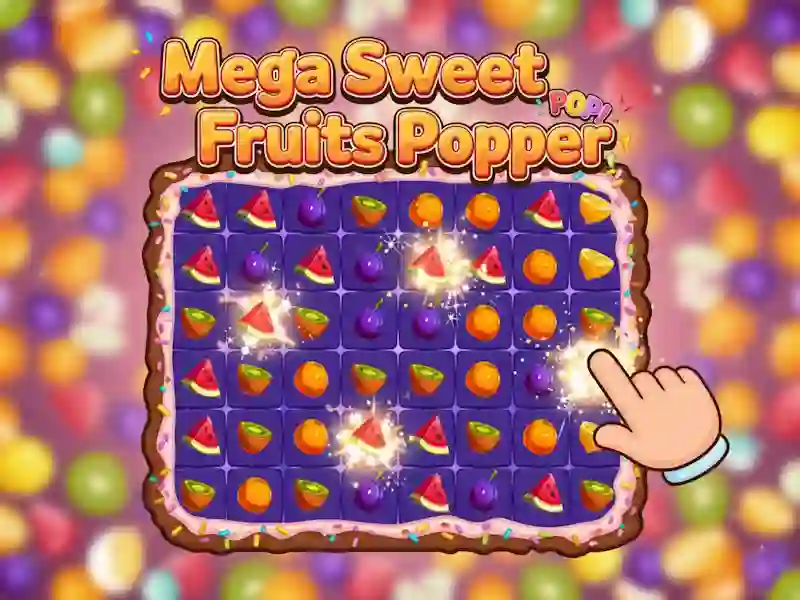 Juego Popper Mega de Frutas Dulces en línea