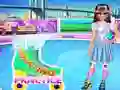 Juego Práctica de patinaje con mejores amigos en línea