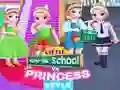 Juego Escuela de niñas pequeñas contra estilo de princesa en línea Juego Escuela de niñas pequeñas contra estilo de princesa en línea