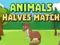 Juego Empareja las mitades de animales en línea Juego Empareja las mitades de animales en línea