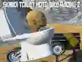 Juego Carreras de Moto y Baño Skibidi 2 en línea Juego Carreras de Moto y Baño Skibidi 2 en línea