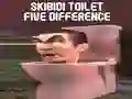 Juego Skibidi Toilet Cinco Diferencias en línea