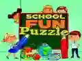Juego Rompecabezas Divertido de la Escuela en línea