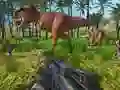 Juego Caza de dinosaurios francotirador en línea