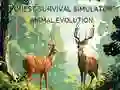 Juego Simulador de supervivencia en el bosque: Evolución animal en línea