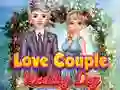 Juego Día de la boda de la pareja enamorada en línea
