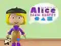 Juego Mundo de Alicia: Dibuja Formas en línea