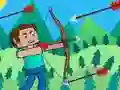 Juego Ataque de Monstruos del Arquero Novato en línea