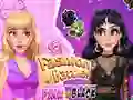 Juego Batalla de Moda: Rosa vs Negro en línea Juego Batalla de Moda: Rosa vs Negro en línea