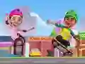 Juego Aventura de patinaje de Tappu en línea Juego Aventura de patinaje de Tappu en línea