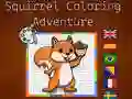 Juego Aventura de Colorear Ardillas en línea
