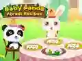 Juego Recetas del bosque del bebé panda en línea