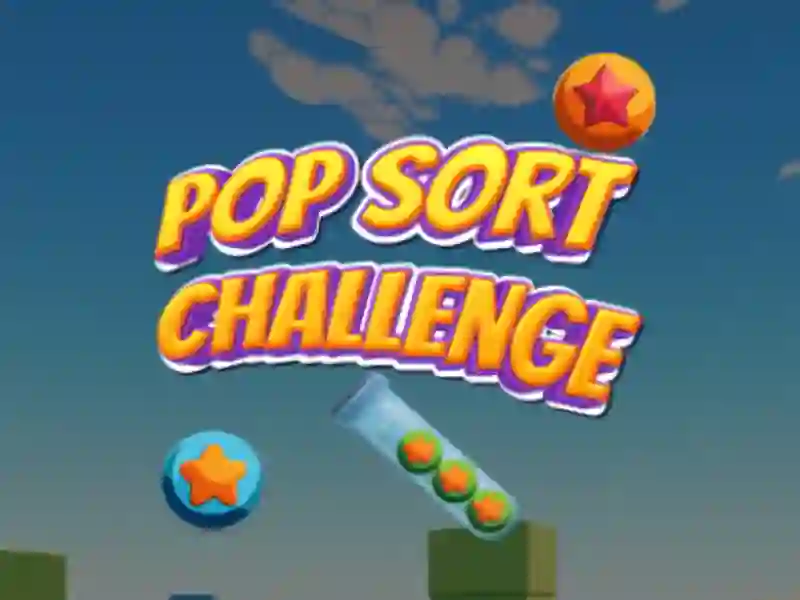Juego Pop Sort Challenge en línea Juego Pop Sort Challenge en línea