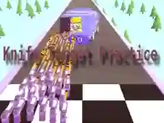 Juego Práctica de lanzamiento de cuchillos en línea