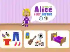 Juego Mundo de la rutina diaria de Alice en línea