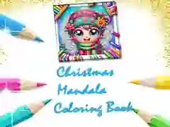 Juego Libro para colorear mandalas de Navidad en línea Juego Libro para colorear mandalas de Navidad en línea