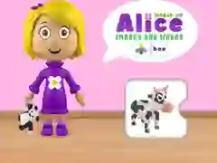 Juego Mundo de Alice Imágenes y Palabras en línea