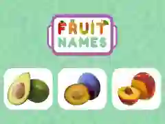 Juego Nombres de frutas en línea Juego Nombres de frutas en línea