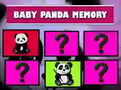 Juego Memoria del Bebé Panda en línea Juego Memoria del Bebé Panda en línea