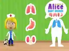 Juego Mundo de los órganos del cuerpo de Alicia en línea Juego Mundo de los órganos del cuerpo de Alicia en línea