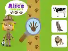Juego Mundo de las huellas de Alicia en línea Juego Mundo de las huellas de Alicia en línea