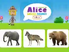 Juego Mundo de los Sonidos de Animales de Alicia en línea Juego Mundo de los Sonidos de Animales de Alicia en línea