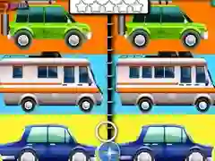 Juego Coches de Dibujos Animados Encuentra las Diferencias en línea
