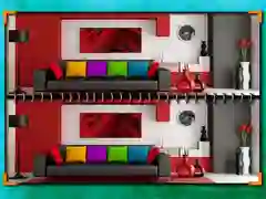 Juego Diferencia en casa en línea Juego Diferencia en casa en línea