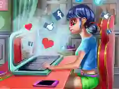 Juego Blog de moda de la chica de lunares en línea