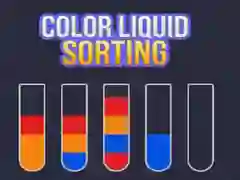 Juego Clasificación de líquidos de colores en línea Juego Clasificación de líquidos de colores en línea