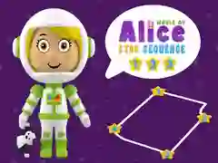 Juego Mundo de la secuencia estelar de Alicia en línea