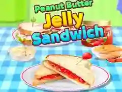 Juego Sándwich de mantequilla de maní y mermelada en línea