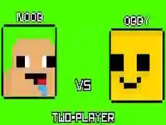 Juego Noob vs Obby Dos Jugadores en línea Juego Noob vs Obby Dos Jugadores en línea