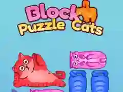 Juego Rompecabezas de Bloques Gatos en línea