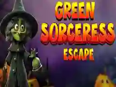 Juego Escape de la Hechicera Verde en línea Juego Escape de la Hechicera Verde en línea