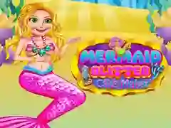 Juego Creador de Pasteles Brillantes de Sirena en línea