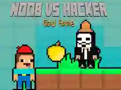 Juego Noob vs Hacker Manzana Dorada en línea