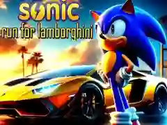 Juego Sonic Corre por Lamborghini en línea